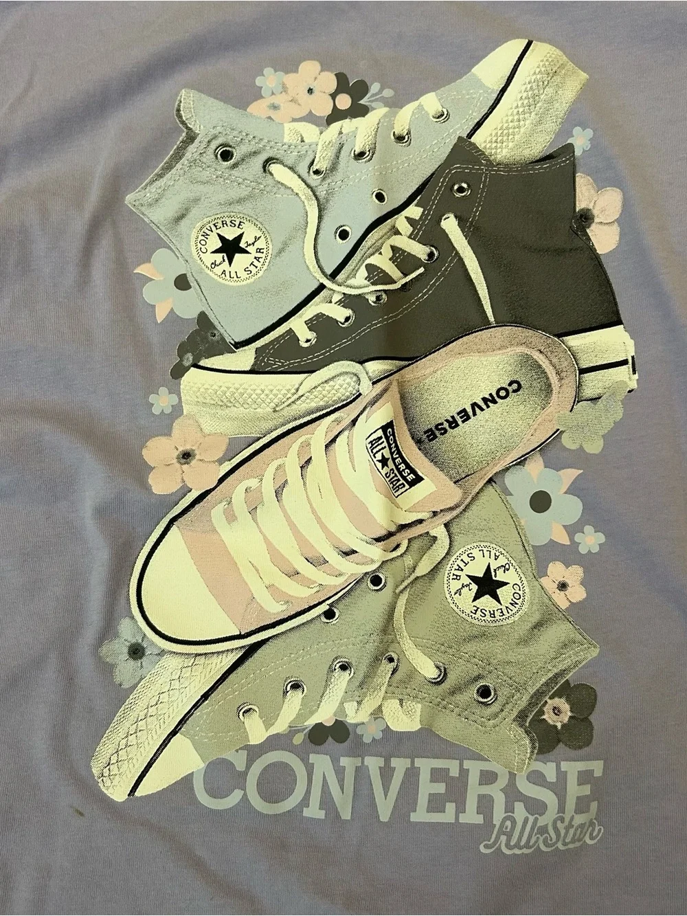 Converse Kids Lavender Graphic Tee